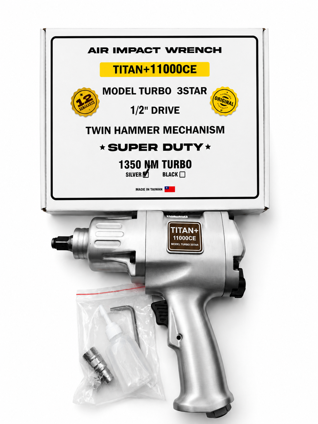 بکس بادی TITAN+11000 مدل توربو ۳ ستاره تایوانی اورجینال