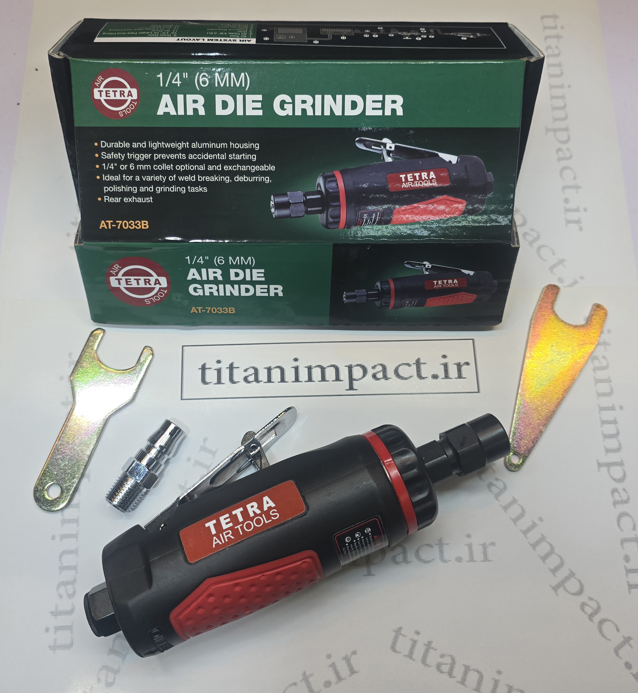 فرز انگشتی بادی تترا tetra مدل 7033B